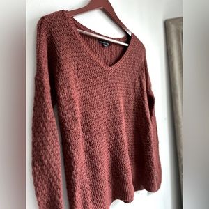 American Eagle V-Neck Knitted Sweater